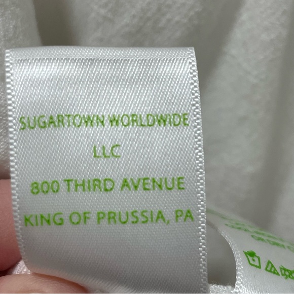 Lilly Pulitzer Women's Small Lyndsea Tunic White 3/4 Sleeve 30393 - Picture 14 of 14